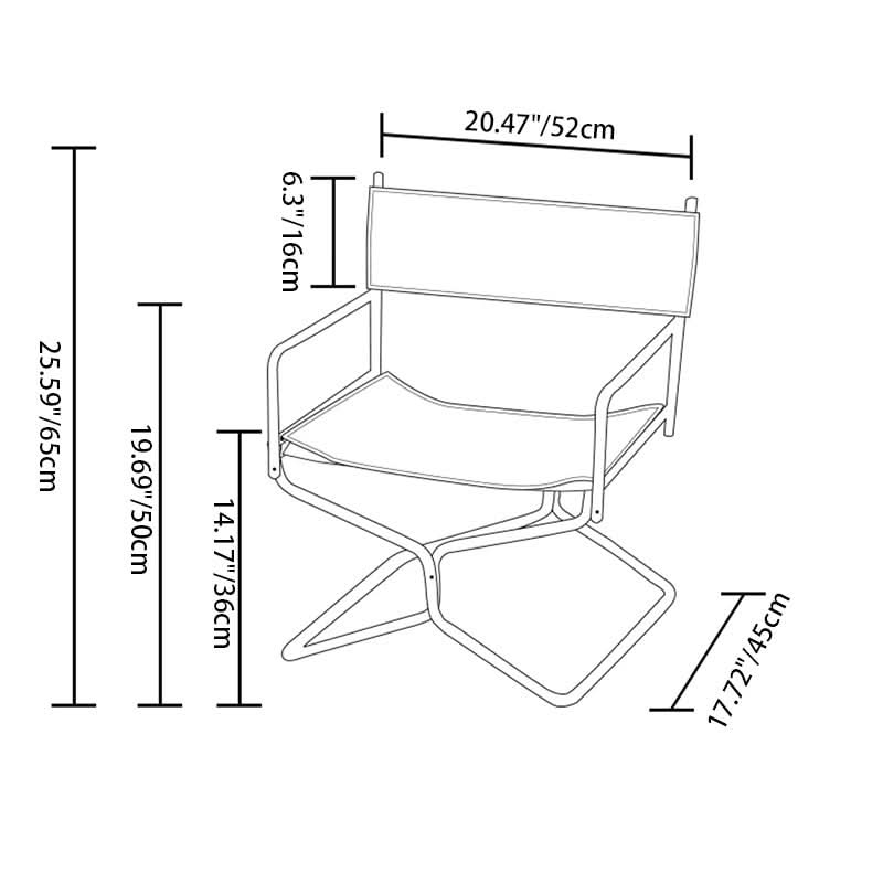 SEATELLE – Art Deco Folding Chair for Graceful Everyday Comfort