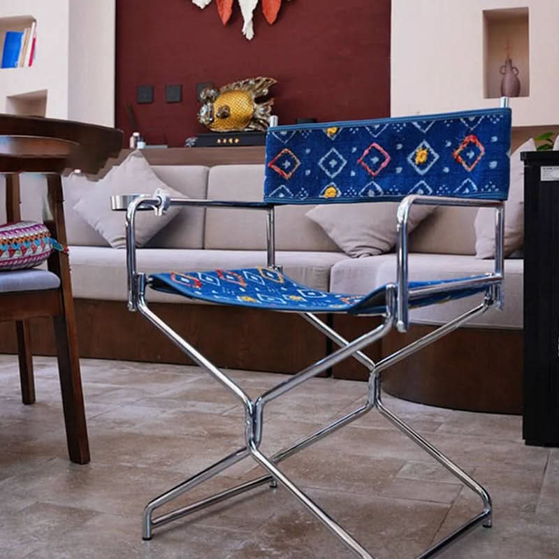 BOHOFOLD – Bohemian Woven Chair for Easy Outdoor Seating