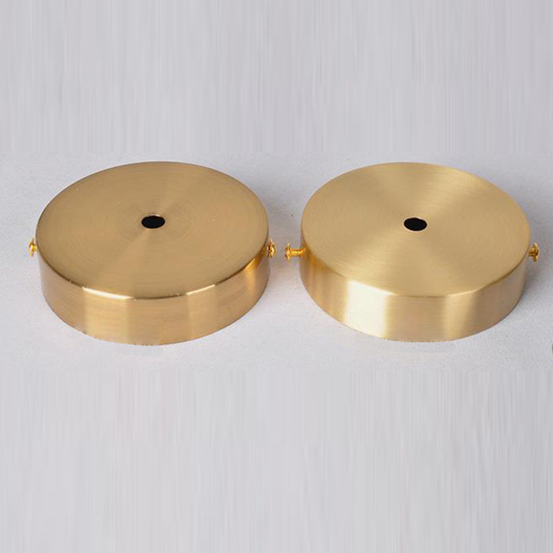 Glass Pendant Light with Brass Accents & Color Options for Dining Room, Living Room, Bedroom