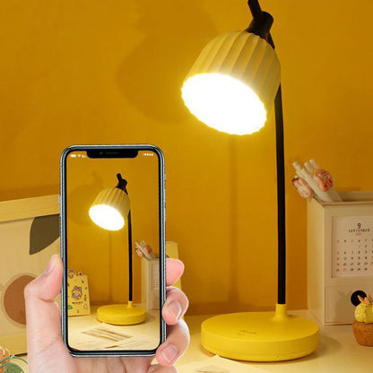 Adjustable LED Desk Lamp with Dimmer | Modern Minimalist Task Lighting for Home Office & Bedside | Touch Control Reading Light