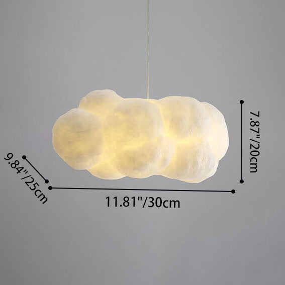 Suspended Ceiling Fixture with Steel Frame & Fabric Shade – Adjustable Height Overhead Lamp for Dining Areas, Bedrooms & Kitchen Islands – W
