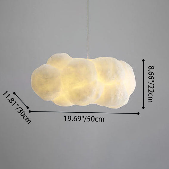 Suspended Ceiling Fixture with Steel Frame & Fabric Shade – Adjustable Height Overhead Lamp for Dining Areas, Bedrooms & Kitchen Islands – W