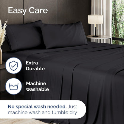 Bamboo Bliss | Bamboo Bedding Set with Cooling Technology | Soft, Breathable Sheets for Luxurious Sleep