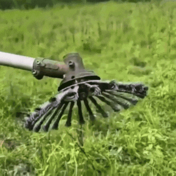 Powerful Trimmer Head | Durable Steel Wire Design for Efficient Weed Removal