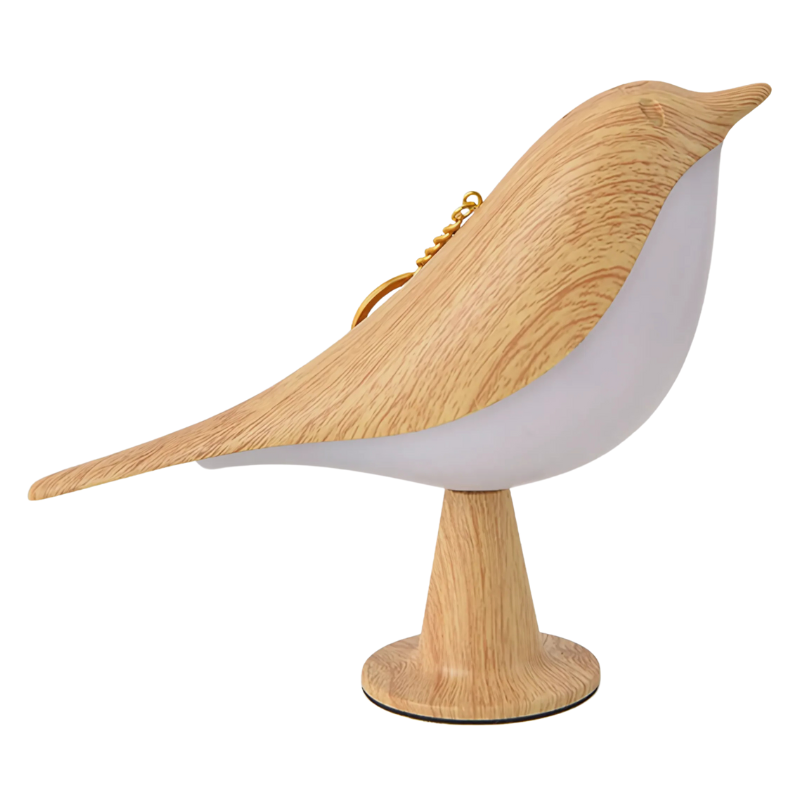 Rechargeable Bird Night Light with Aroma Diffuser | Touch Control LED Lamp | Dimmable Cordless Bedside Table Accent for Bedroom, Nursery