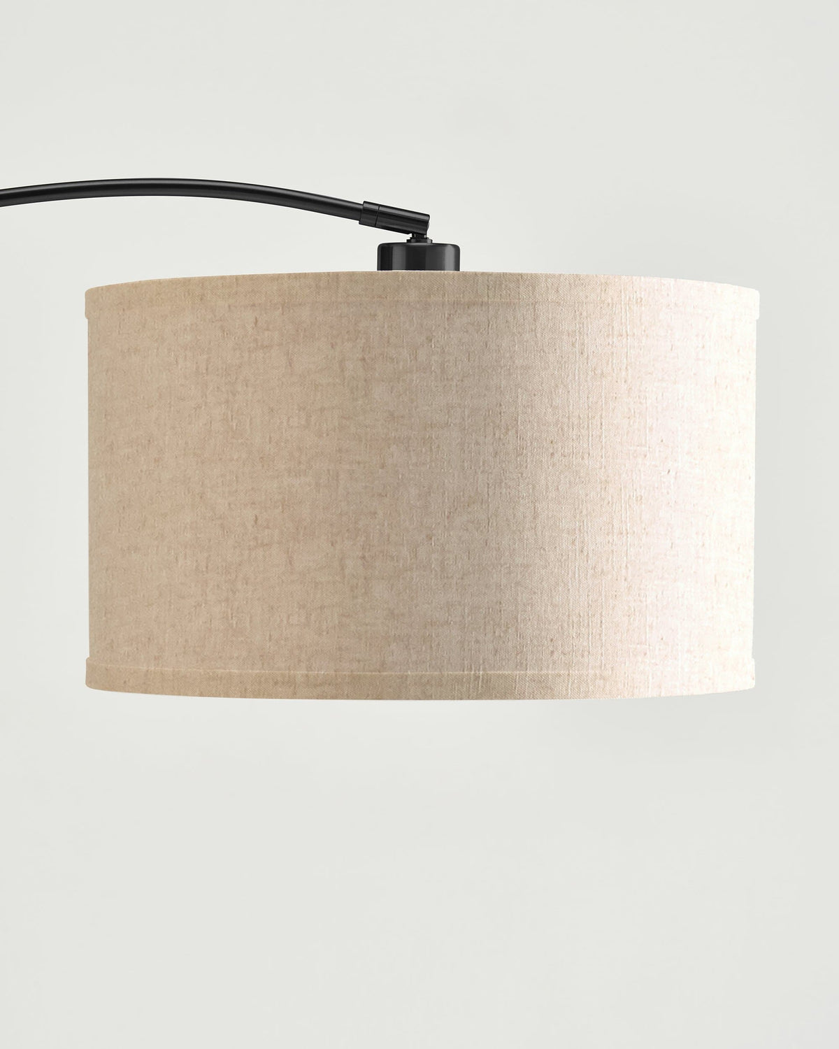 Arched Metal Reading Lamp with Marble Base 76 in Height for Living Room & Bedroom