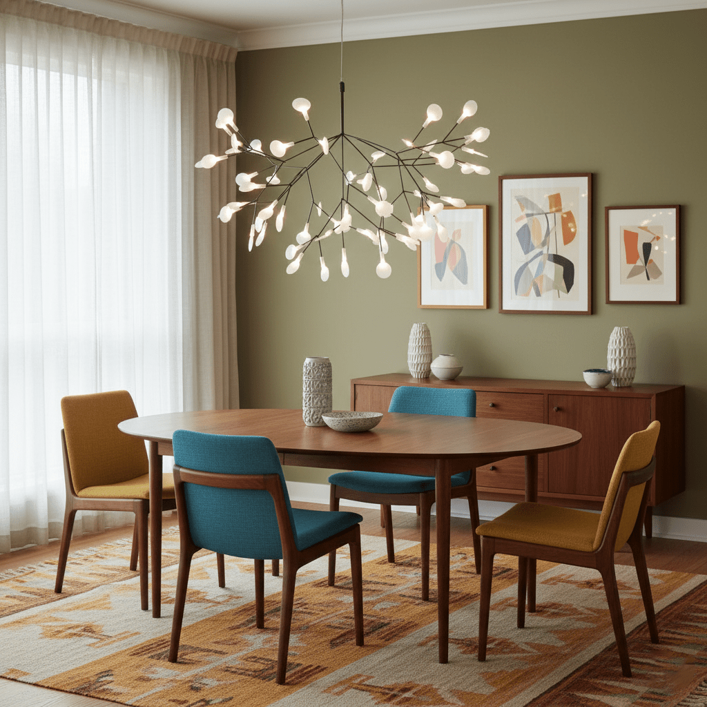 Branching LED Chandelier with Acrylic Petals Black Finish 20W Integrated Light Dimmable Remote Option Modern Statement Fixture Indoor Living