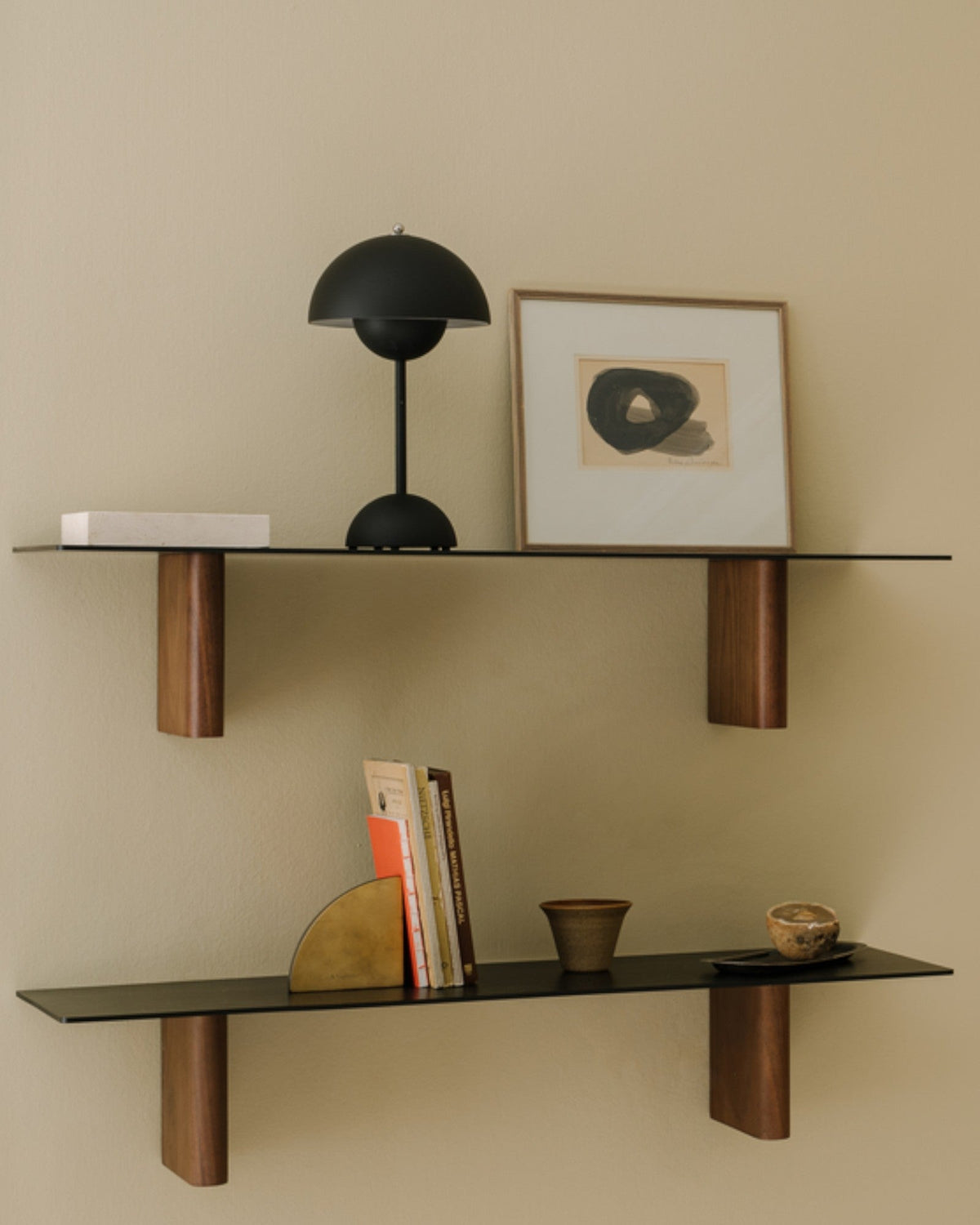Adjustable Metal Accent Light 11 in Height Gray Nightstand Fixture for Bedroom Office Reading Nook Nordic Minimalist Style Home Illumination