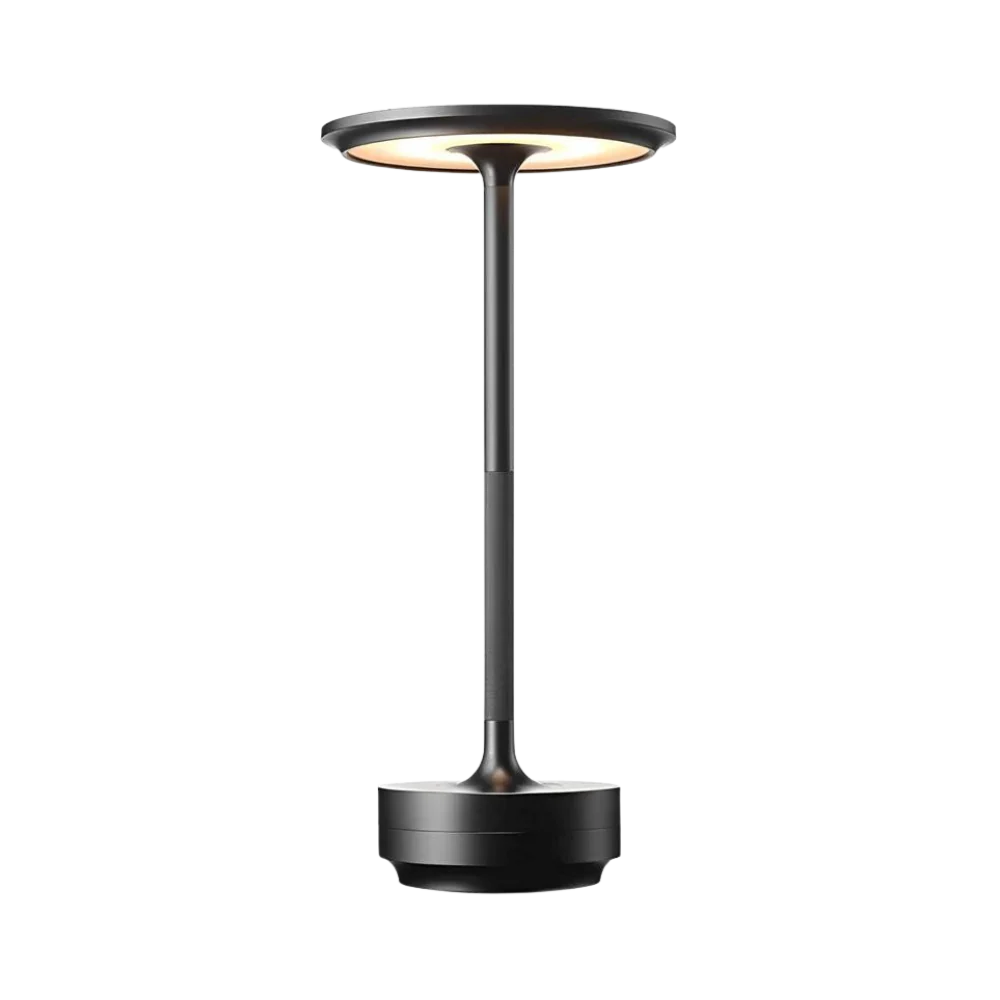 Rechargeable LED Touch Lamp Aluminum Portable Dimmable Night Light for Bedroom Desk Dining Room & Patio | Cordless Accent Lighting