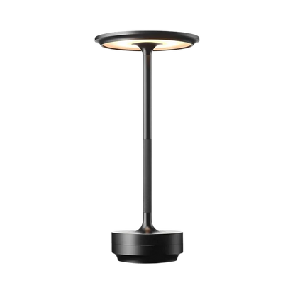 Rechargeable LED Touch Lamp Aluminum Portable Dimmable Night Light for Bedroom Desk Dining Room & Patio | Cordless Accent Lighting