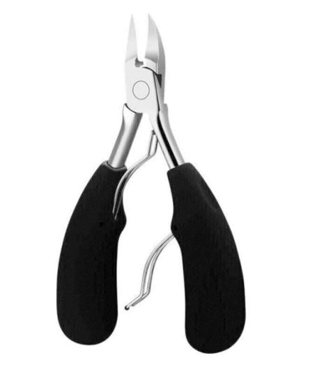 Heavy-Duty Toenail Clipper for Thick Nails Ingrown Nails Curved Blade Ergonomic Grip Stainless Steel Precision Trimmer Foot Care Tool