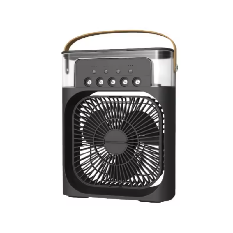 Portable Personal Air Cooler & Humidifier – USB Rechargeable Desktop Cooling Fan with Ice Water Tank for Home, Office, Bedroom & Travel