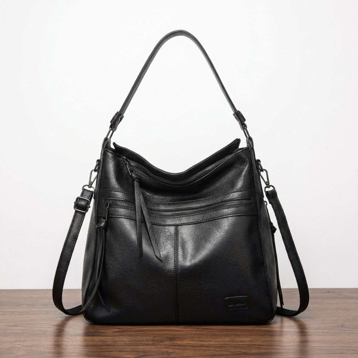Genuine Leather Crossbody Shoulder Bag for Women with Adjustable Strap & Magnetic Flap | Premium Handbag Purse for Daily Use, Work, Travel