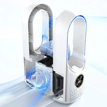 Portable USB Air Cooler Fan with Humidifier & Filter – 6-Speed Personal Desktop Cooling Fan for Home Office Travel Camping – Quiet