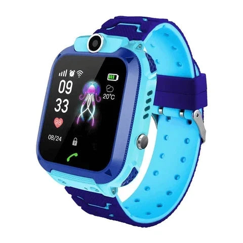 Kids GPS Tracker Smartwatch with SOS Button & School Mode for Boys and Girls