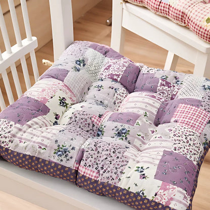 Blythe Seat Cushion - Thick Floral Microfiber for Chairs and Patios