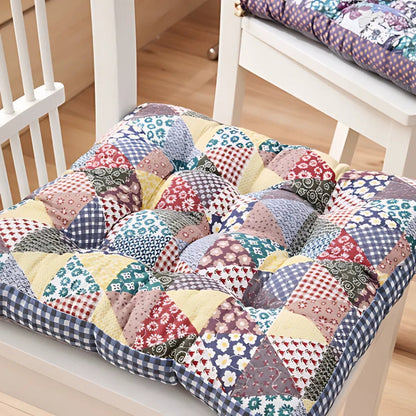 Blythe Seat Cushion - Thick Floral Microfiber for Chairs and Patios