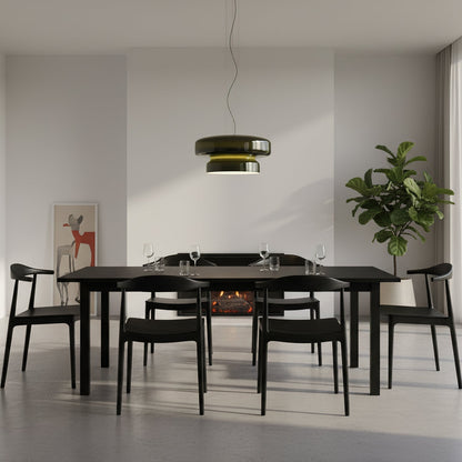 Glass Shade Hanging Light 16 in Chrome Finish Adjustable Cable E27 Socket Kitchen Island Dining Table Pendant Fixture Indoor Ceiling Lightin