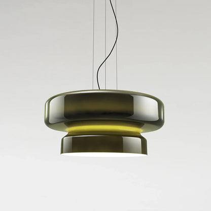 Glass Shade Hanging Light 16 in Chrome Finish Adjustable Cable E27 Socket Kitchen Island Dining Table Pendant Fixture Indoor Ceiling Lightin