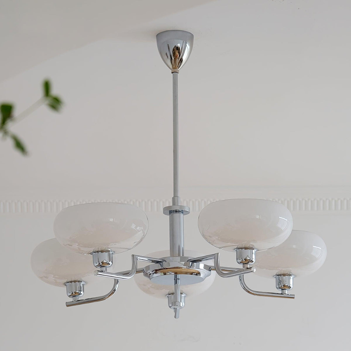 Spherical Glass Hanging Light Fixture 12 Inch Diameter Over Island Counter Contemporary Ceiling Lamp Clear Shade Kitchen Dining Entryway