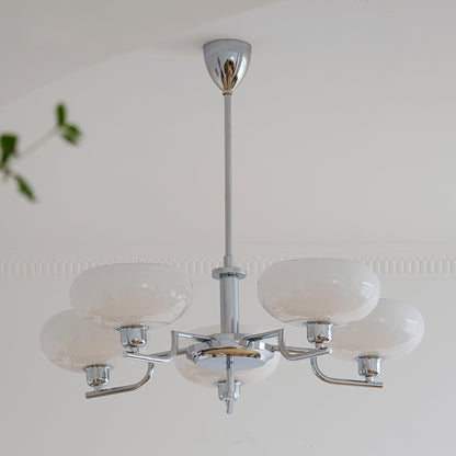 Spherical Glass Hanging Light Fixture 12 Inch Diameter Over Island Counter Contemporary Ceiling Lamp Clear Shade Kitchen Dining Entryway