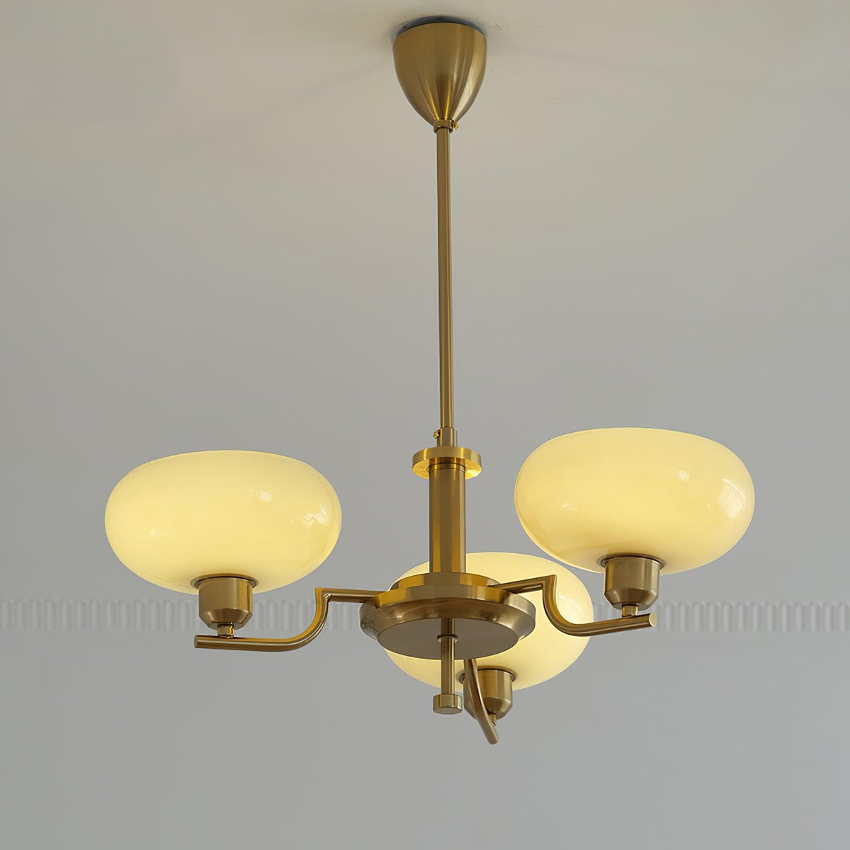 Spherical Glass Hanging Light Fixture 12 Inch Diameter Over Island Counter Contemporary Ceiling Lamp Clear Shade Kitchen Dining Entryway