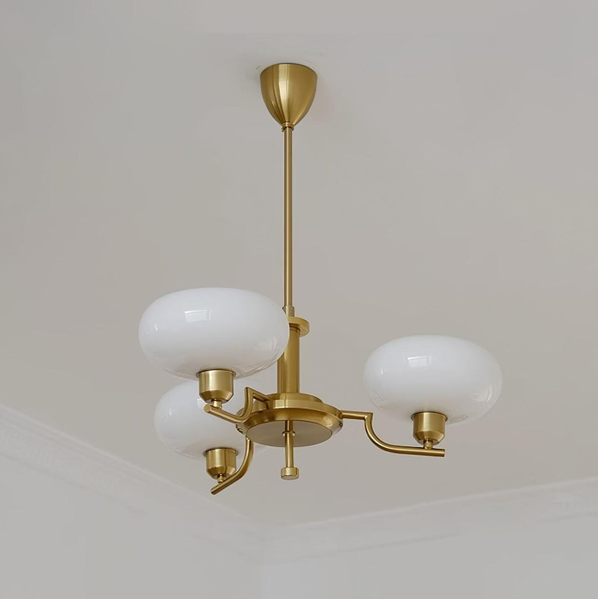 Spherical Glass Hanging Light Fixture 12 Inch Diameter Over Island Counter Contemporary Ceiling Lamp Clear Shade Kitchen Dining Entryway