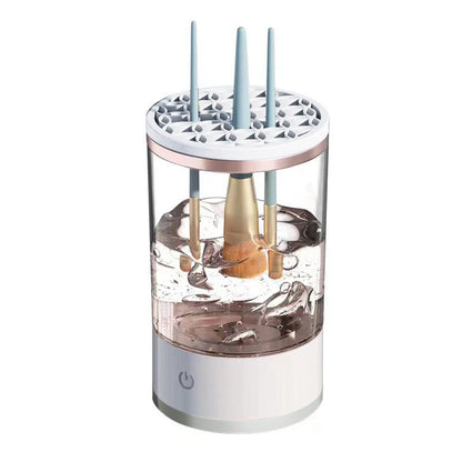 Ortekor Electric Makeup Brush Cleaner with Sonic Vibration | Deep Cleaning for Flawless Skin