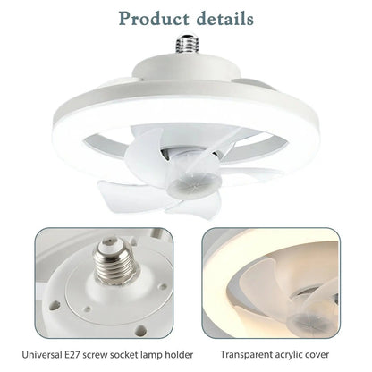 Ortekor | Modern Ceiling Fan with Remote Control & Silent Motor | Flush Mount Design for Comfortable Living