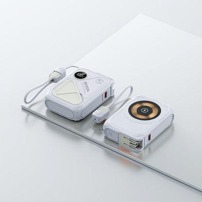 Portable Power Bank with Fast Charging & Digital Display | High Capacity for On-the-Go Charging