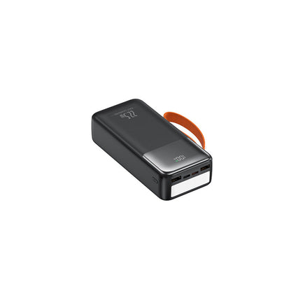 Portable Power Bank with Fast Charging & Integrated Cables | High Capacity for On-the-Go Charging