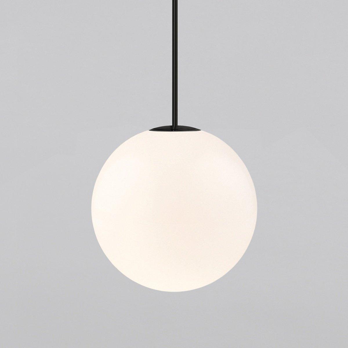 Frosted Globe Ceiling Light Brass Finish for Dining Room Bedroom Hallway Modern Suspended Fixture Soft Diffused Glow LED Compatible