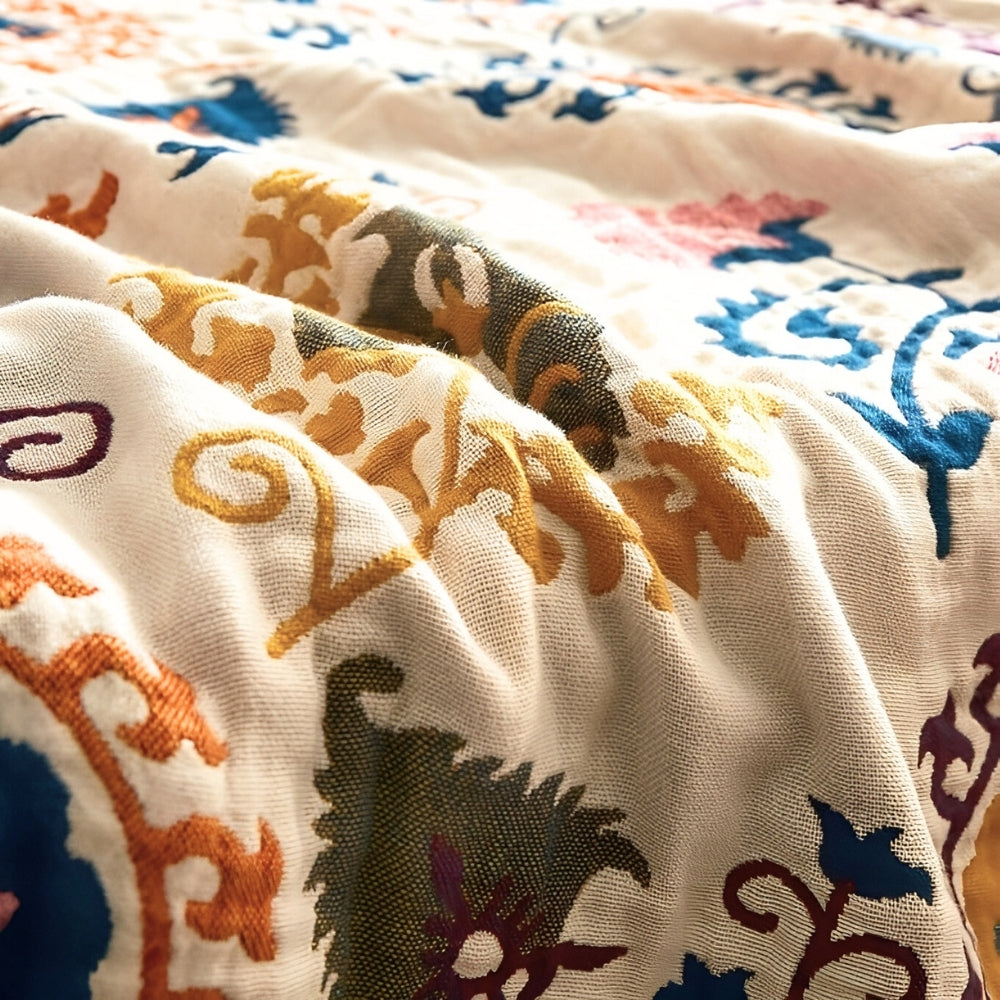 Breeze Coverlet - 100% Cotton, Lightweight Breathable Design