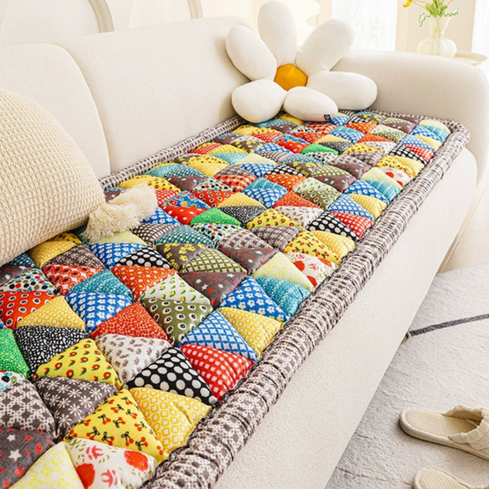 Breeze Sofa Cover - Extra-Thick Microfiber, Bohemian Style