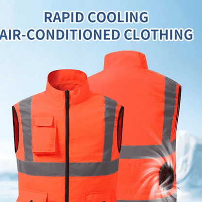 Breezeflow | Cooling Vest with Integrated Fan System for Summer Comfort