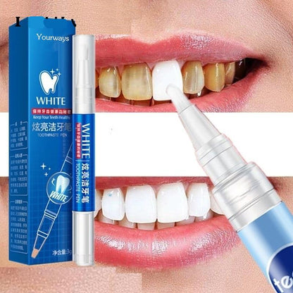 BrightSmile | Natural Tooth Whitening Gel Pen with Quick-Acting Formula | Portable Teeth Whitener for a Radiant Smile