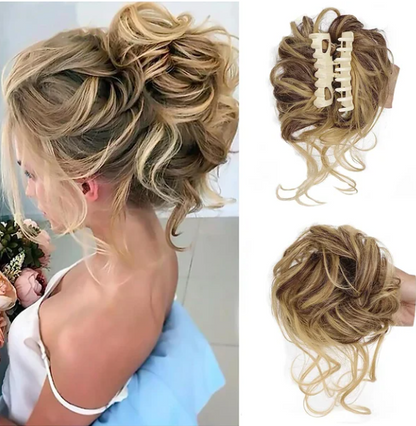 Hair Claw Clip for Women - Strong Hold Styling Accessory for Thick Hair, Updos & Everyday Use - Available in 15 Shades Including Blonde