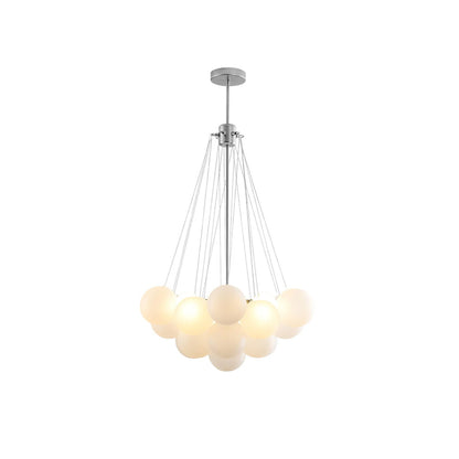 Bubble Pendant Light Multi-Globe Adjustable Ceiling Fixture Gold Black Chrome for Dining Room Living Room Foyer 19-73 Lights