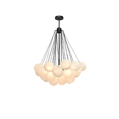 Bubble Pendant Light Multi-Globe Adjustable Ceiling Fixture Gold Black Chrome for Dining Room Living Room Foyer 19-73 Lights