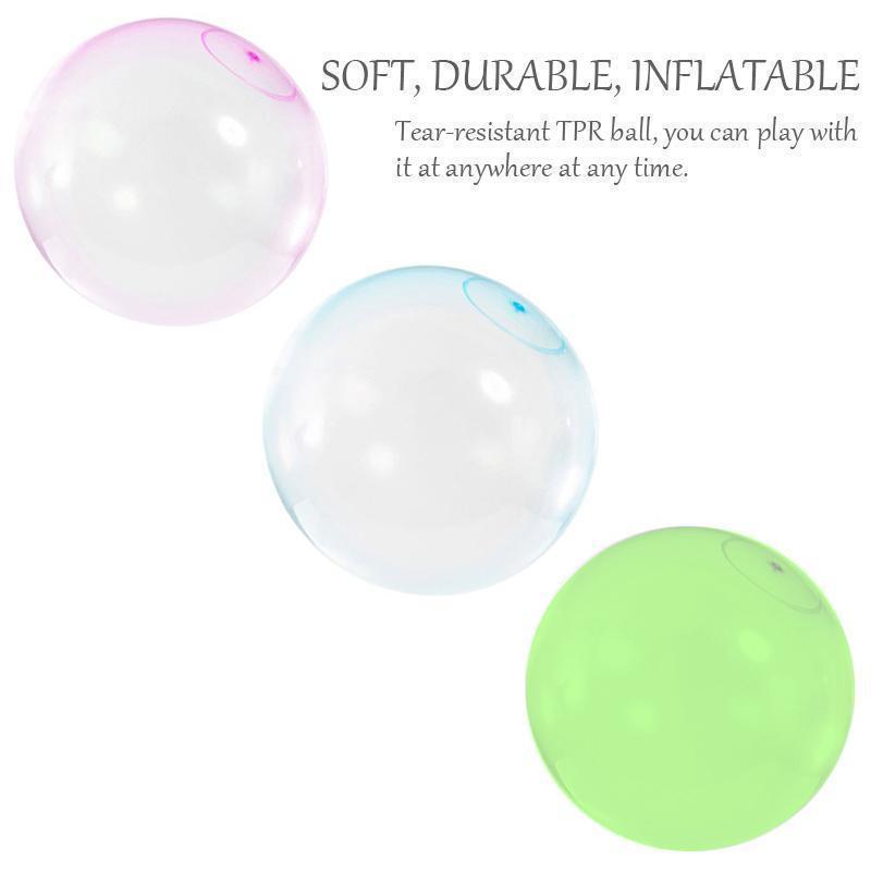 Zorb Ball for Kids, Inflatable Bubble Ball, Bumper Ball for Outdoor Family Play, Body Bumper Toy for Backyard