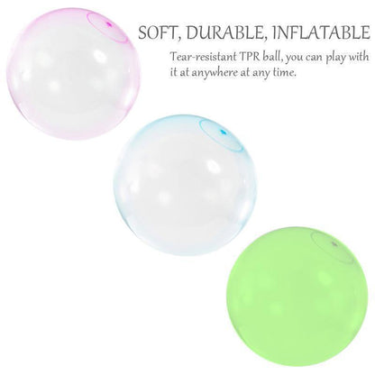 Zorb Ball for Kids, Inflatable Bubble Ball, Bumper Ball for Outdoor Family Play, Body Bumper Toy for Backyard