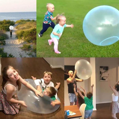 Zorb Ball for Kids, Inflatable Bubble Ball, Bumper Ball for Outdoor Family Play, Body Bumper Toy for Backyard