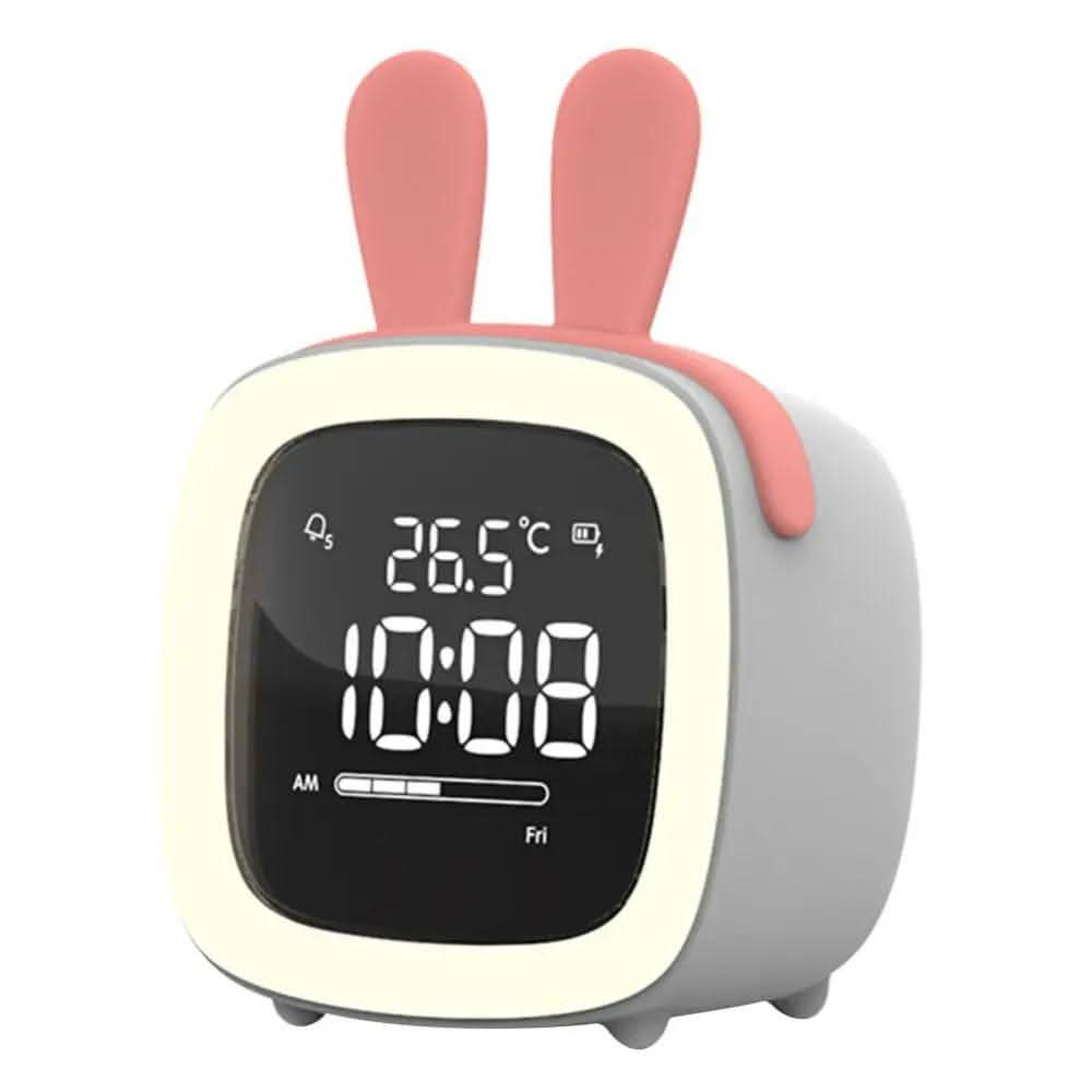 SNOOZETAIL – Animal LED Alarm Clock Night Light for Peaceful Bedtimes