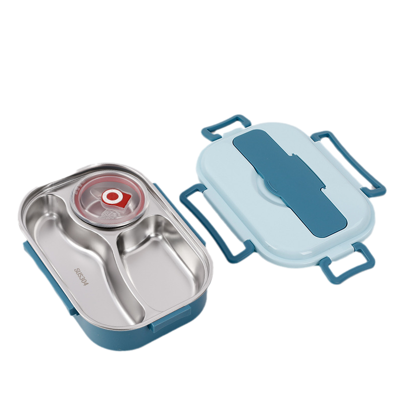 Insulated Stainless Steel Bento Lunch Box with Compartments for Adults & Kids | Leak-Proof Thermal Food Container for Work School Travel