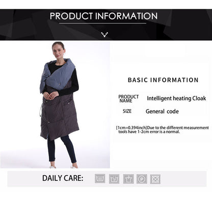Oversized Hooded Throw Blanket with Sleeves and Foot Pocket Gray Wearable Wrap for Couch Reading TV Lounging