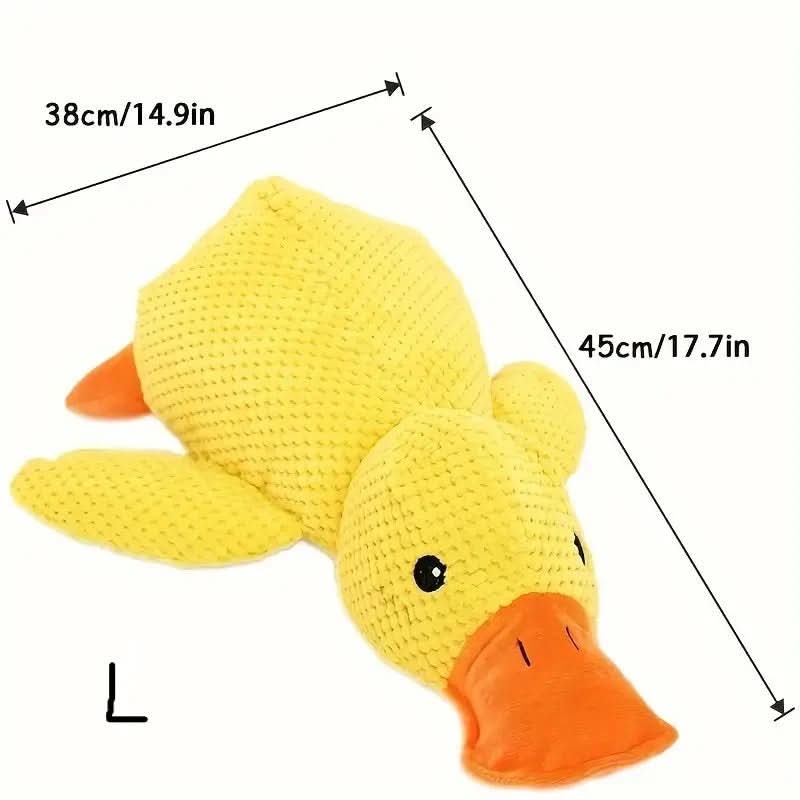 QUACKPAWS – Interactive Plush Dog Toy with Quacking Sound