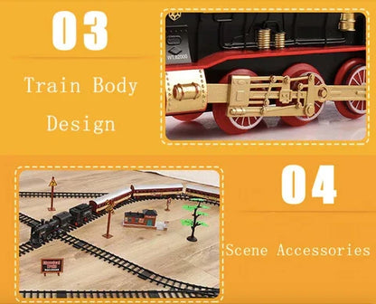 Ultimate 39-Piece HO Scale Train Collection with Real Smoke & Lights