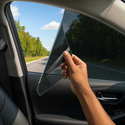 Vehicle Window Tint Film - UV Protection & Heat Reduction for Car, SUV & Truck Windshields & Side Windows