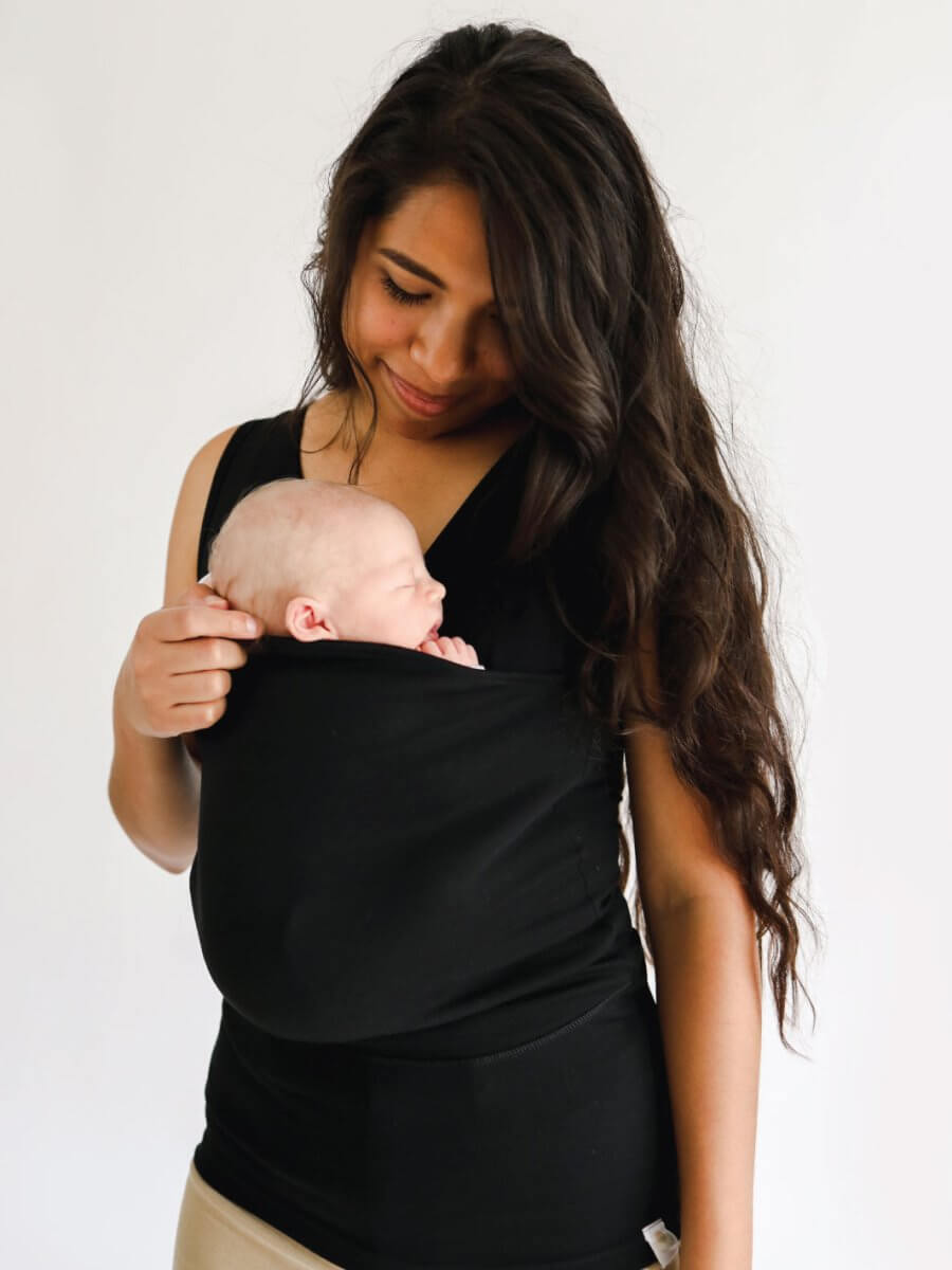 Baby Carrier Shirt for Parents – Hands-Free Kangaroo Care Tee with Nursing Access for Mom & Dad