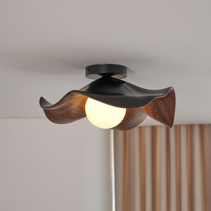 Adjustable Pendant Light with Metal & Resin Shade for Living Room, Bedroom, Dining Room | Modern Flush Mount Ceiling Fixture | 59 in Drop